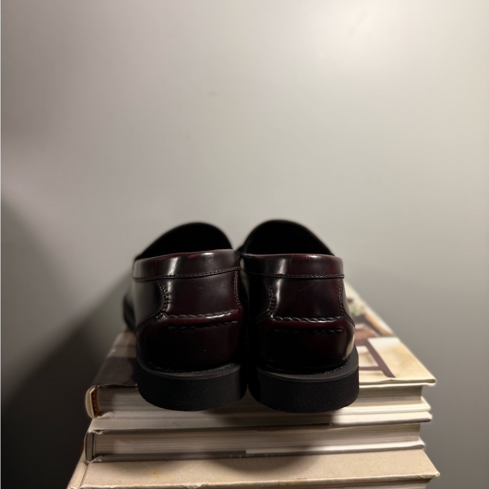 Rockport Size 9.5 Men’s Classic Burgundy Leather Loafers - Picture 11 of 15